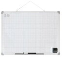 アスミックス(Asmix) アスカ セクションボード Lサイズ 450×600mm VWB068 背面用マグネットつき 方眼あり タテヨコ