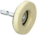 柳瀬 ヤナセ ベタディスク 仕上用フェルト 6.35mm軸 BDF01 φ50x25x6.35