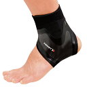 ザムスト(ZAMST) 足首 サポーター フィルミスタアンクル FILMISTA ANKLE サッカー フットサル Lサイズ 右足用 ブラック 370203