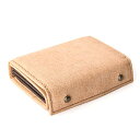 エムピウ m+ クアドレッティ 二つ折り財布 millefoglie P25 ミッレフォッリエ2 P25 (キャメル(クアドレッティ))