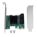 SATA3.0拡張カード 4ポート PCIE-SATA3.0拡張コントローラーカードアダプター 6G拡張アダプタボード 増設ボード インターフェースカード 高速...