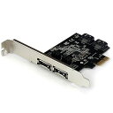StarTech.com 外部eSATA 2ポート/内部SATA 2ポート増設PCI Experssカード PEXESAT322I