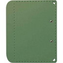PLUS A5サイズにおりたためるA4 クリップボード +カーキ