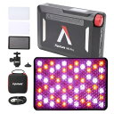 Aputure MC PRO LED撮影ライト RGBWW 雰囲気ライト TFTカラースクリーン 2000K-10000K色温度 CRI/TLCI 96+ 15つライトモード 複数の制御方法 IP65 磁石吸着機能 ソフトボックス付き 模型・小物撮り用・自撮