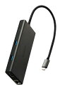 エレコム USB-C ハブ ドッキングステーション 10in1 PD対応 100W LANポート HDMI 4K60Hz 高速データ転送 10Gbps SD/m...