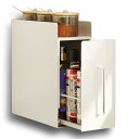 【完成品 】隠せる 調味料ラック 約W14.4×D35~65×H37.3cm タワー tower 大容量 引き出し式 コンロ横 キッチンラック おしゃれ 調味料ラック 引き出しラック 調味料 スパイス ボトル 省スペース
