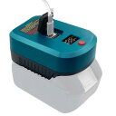 Hilitand マキタバッテリーアダプター 18Vリチウムイオンバッテリ用 USB Type-C PD 65W 急速充電対応アダプター バッテリー残量表示機能...
