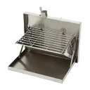 Whole Earth (ホールアース) アウトドア キャンプ 卓上グリル 折りたたみ式 LAPTOP GRILL MINI WE2KDF01 シルバー