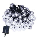 AKIRARI イルミネーション ソーラー 屋外イルミネーション イルミネーシ ストレート LED バブル ボール 気泡 クリスマス装飾 ソーラー充電式 8パタ...