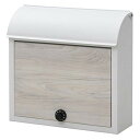 ガーデンマスター(Gardenmaster) メールボックス ポスト ダイヤルロック式 幅38×奥行12×高さ37cm (郵便ポスト/宅配ボックス) 壁付け ホ...