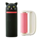 リヒトラブ スクリーンクリーナー カバー付き プニラボ クロネコ A7728-3