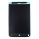 prendre 電子メモパッド 10.5インチ 感圧式 LCD 液晶 消去ロック機能 電池交換対応 メモ帳 メッセージ ボード 伝言板 繰り返し (ブルー) P...