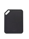 ケヴンハウン(Kevnhaun) カッティングボード ブラック Mサイズ 29.8×23.5 抗菌 食洗機対応 ウッドファイバー 耐久性 両面溝付き キャンプ アウトドア 天然木繊維 木製 まな板 KDS.4501