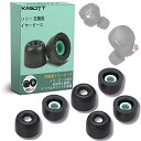 KASOTT ソニー イヤーピース イヤーチップ シリーズイヤホン専用 イヤーキャップ ウレタン製 低反発イヤホンカバー イズ低減 音質向上 遮音性 滑り止め ...
