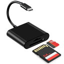 SD カードリーダー Type-c SD/TFカード タイプC USB3.0 0TG機能 設定不要 双方向 高速データ転送 写真/ビデオ/ファイル i-Phone 16/15/i-Pad Pro/Windows/Macbook/Android対応 SD、SDHC、SDXC、MicroSD、MMC Micro、RS MMC、M