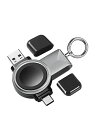 AORRIKI 2 in 1 for Apple Watch用 充電器 USB-C と USB-A アップルウォッチ 充電器 ケーブル不要 磁気充電 無線充電器...