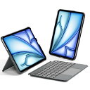Inateck iPad Air 6 (M2) 11インチ 2024/M3 2025 キーボード付きケース JIS日本語配列 iPad A16 第11世代/第10世代用軽量キーボード Pro11インチ第1/2/3/4世代 Air第4/5世代 10.9インチに対応 横/縦置き 着脱式 タ