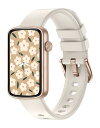 SHANG WING スマートウォッチ レディース iphone対応 アンドロイド対応 リストバンド型 腕時計 Smart Watch 着信通知 女子生理サイク...
