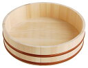 ヤマコー 天然木 寿司飯台 Φ33cm(5合)