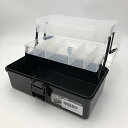 TOYO 樹脂製 3段式ツールボックス HP-320 (ブラック)