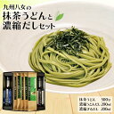 九州八女の抹茶うどんと濃縮だしセット【送料無料】たけ屋 九州 福岡 お取り寄せグルメ 福岡県よかもんショップ