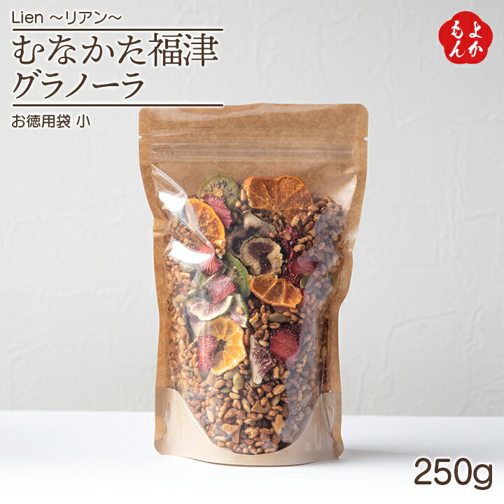 むなかた福津グラノーラ お徳用袋 小【送料無料】Lien 〜リアン〜 九州 福岡 お取り寄せグルメ 福岡県よかもんショップ