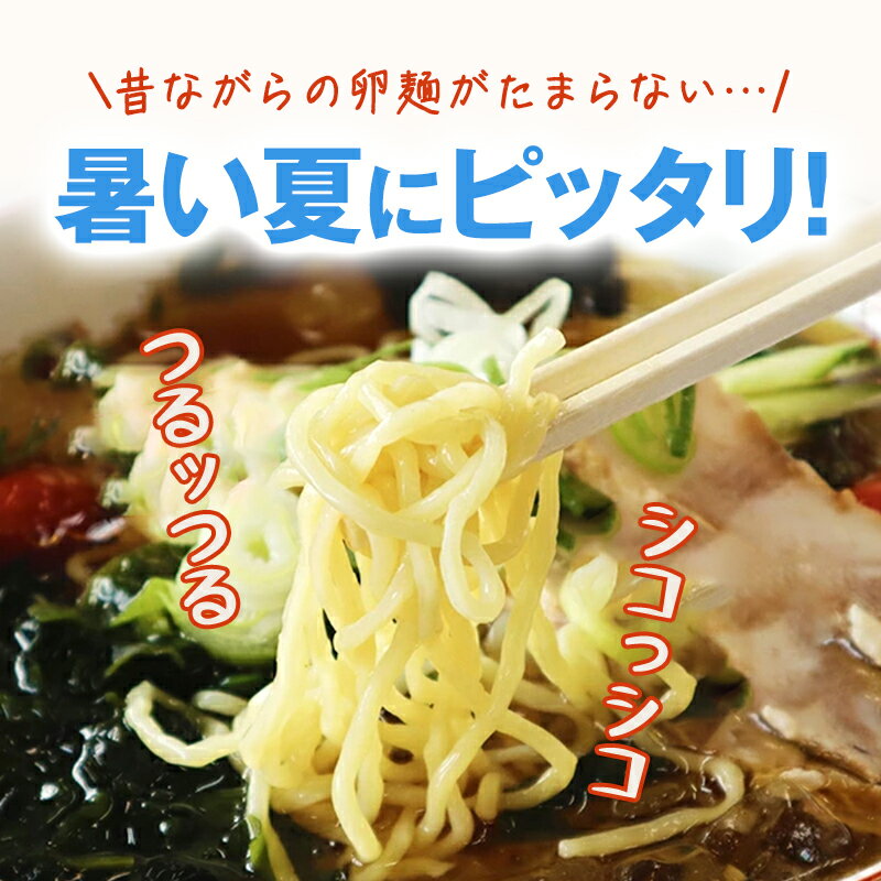 山形名物冷やしラーメン スープ・具材付き!　山形名物「冷やしラーメン」3食分 麺180g×3玉 スープ・具材付き お取り寄せ
