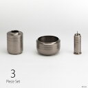 モダン仏具セット 『御法 朧銀色 3点』 (ミニ仏壇用仏具セット 手元供養仏具 ミニ仏具 モダン仏具 シンプル仏具 仏具ミニ デザイン仏具 コンパクト仏具 おし...