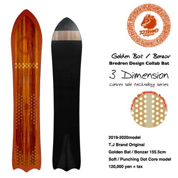 【1920モデル入荷!】T.J Brand original Golden Bat / Bredren Collab model 2020モデル / ティージェイ ゴールデンバット