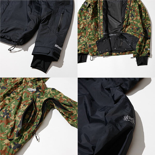 ��RAIN or SHINE�� CIVIL JACKET Camo G.T.X. / Powered by AFD & T.J