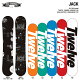 TWELVE 12snowboards JACK twintip camber 2018f