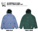 【ブランド】AA HARDWEAR 【アイテム】LOSER JACKET 【カラー】FOREST GREEN,SMOKE BLUE 【サイジング】 M:着丈79.5,1/2胴囲60,1/2裾囲59.5,袖丈70cm L:着丈82.5,1/2胴囲62.5,1/2裾囲62,袖丈72cm 【Waterproof】15,000mm 【Breathable】8,000g/m2/24hr. 【着用画像】着用モデル=173cm,55kg,Lサイズ着用時 (物井司:当ショップ所属AAライダー)シンプルながら存在感のあるデザイン。ひじあてがおしゃれです。LoserJacket(着用写真参照)は首元までしっかり覆い、吹雪の時でも充分な保温を維持。また内外両側にたくさんの収納ポケットを装備。water proof 15000mm,BREATHABLE 8000g/m2/24hr,防水性も高く快適に過ごせる3レイヤー。