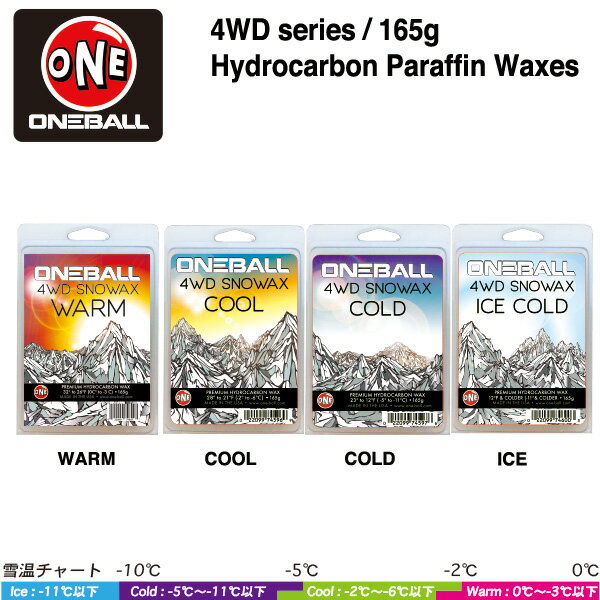 ONEBALL 4WD Hot Waxes Hydrocarbon Paraffin Wax 165g / ܡΥΡܡѥѥեå
