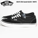 USA企画 正規販売 VANS SKATE ERA Suede BLACK WHITE ヴァンズ スケート エラ スウェード ブラック ホワイト