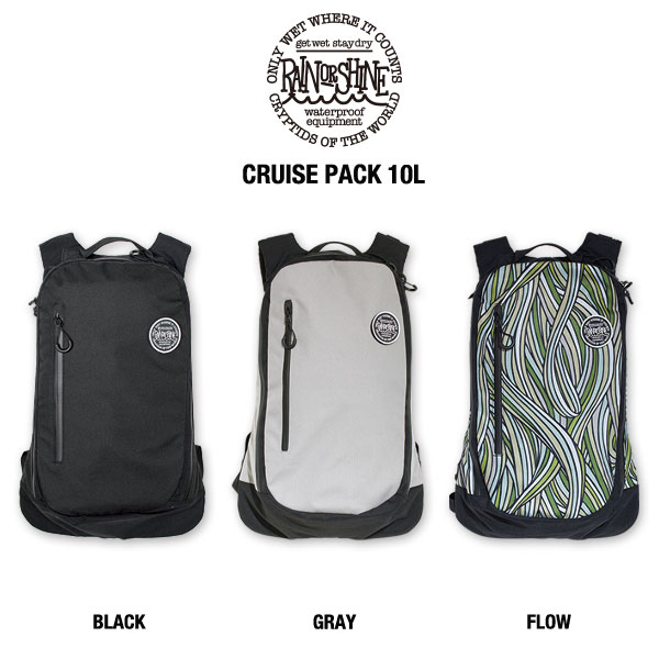 RAIN OR SHINE CRUISE PACK 10L Cordura / 2023-2024モデル クルーズライディングバックパック