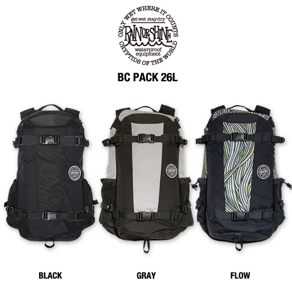 RAIN OR SHINE BC PACK 26L Cordura / 2023-2024モデル バックカントリー用ライディングバックパック