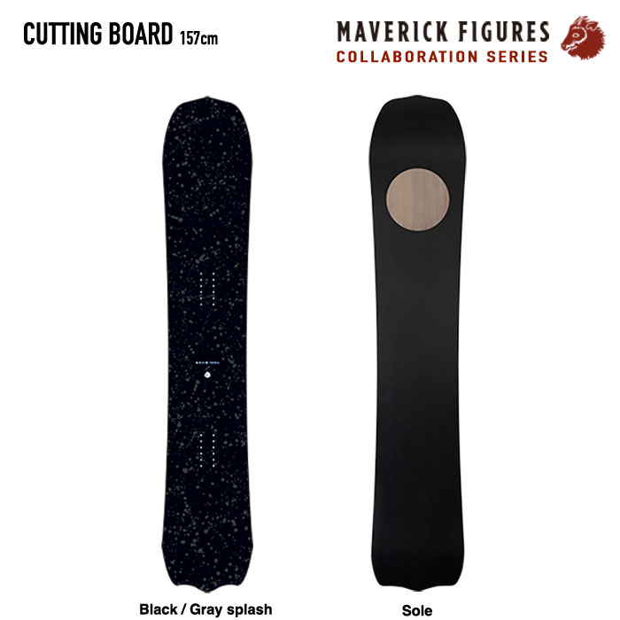 CUTTING BOARD 157cm T.J Brand original �~ MAVERICK FIGURES Collaboration model/ T.J�ƃ}�[�x���b�N�E�t�B...