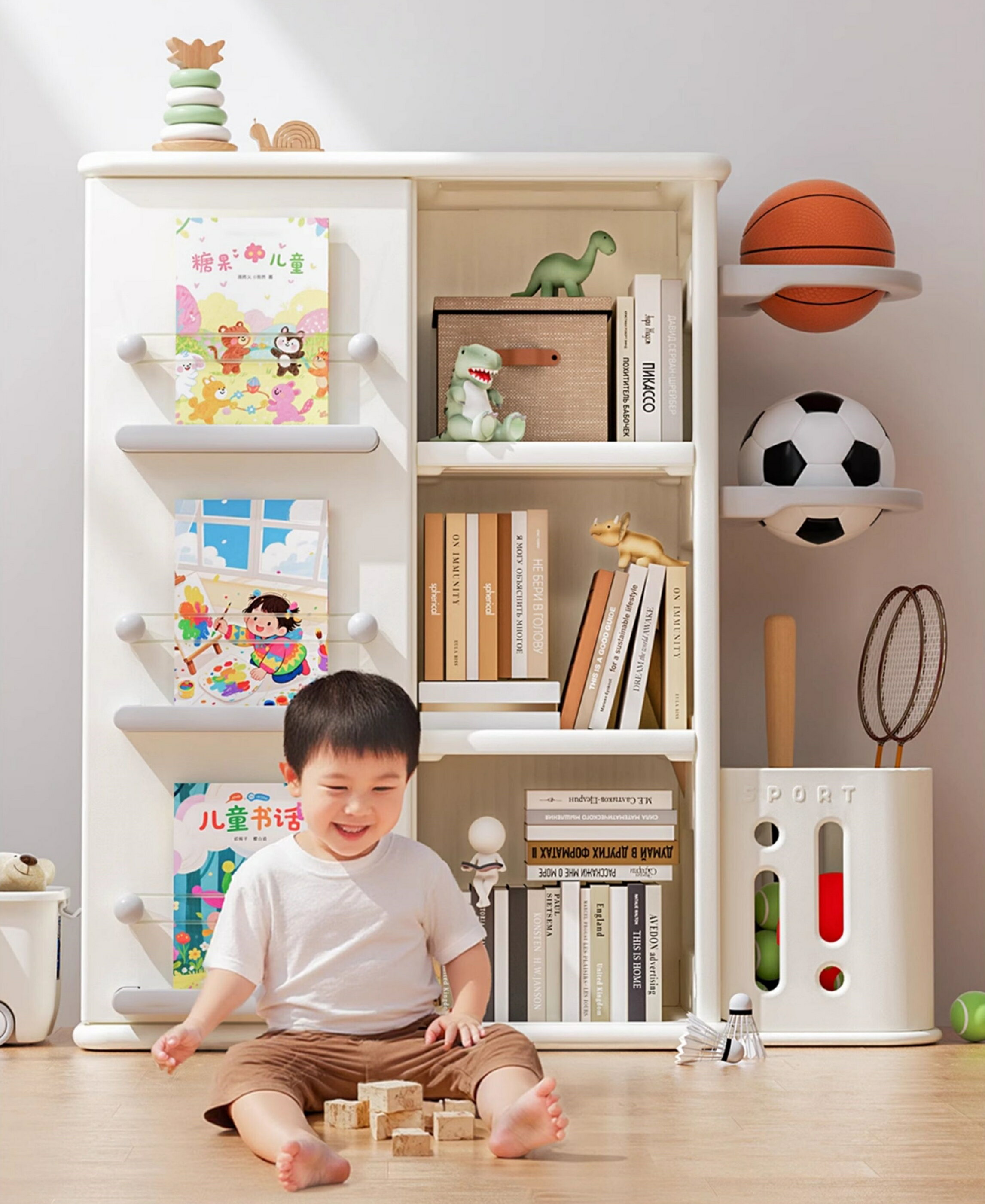 【全品P5倍★今夜20時〜4H限定！】おもちゃ箱 絵本棚 本棚 絵本棚 おもちゃ おもち収納 収納 大容量 組立カンタン 収納ラック おしゃれ 子ども ボックス 木製 引き出し 玩具箱 ナチュラル 新生活 ランドセルラック 本棚 こども 人気 キッズ