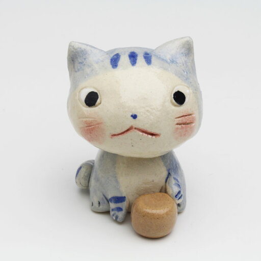 【おねだり猫 立型置物】 猫 ネコ ねこ 置物 置き物 雑貨 インテリア かわいい オブジェ 手作り ハンドメイド 陶器 陶製 美濃焼 日本製 【おねだり猫 立型置物】 猫 ネコ ねこ 置物 置き物 雑貨 インテリア かわいい オブジェ 手作り ハンドメイド 陶器 陶製 美濃焼 日本製