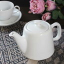 PILLIVUYT(ピリヴィッツ)スタンダード・ティーポット ティータイム ポット急須 POT 500ml フランス製 白い食器 洋食器 磁器 オーブン可
