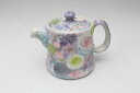 【彩ばら花紋 ポット急須】瀬戸焼 和食器 食器 ポット 急須 手描き 花柄 プレゼント 贈り物