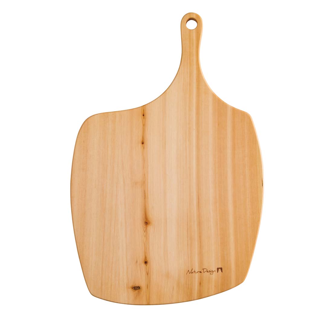 カッティングボードApple（ひのき）25cm 【HAZAI project】まな板 キッチン ホームパーティー 天然木 無垢材 WOOD アウトドア 贈り物 プレゼント お祝い