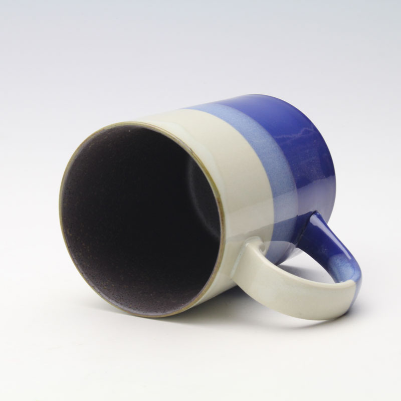 【青雲　マグ（ハーフ）】美濃焼 日本製 和食器 食器 コーヒーカップ ホットミルク シンプル 330ml 2
