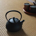【南部鉄器】鉄瓶 刷毛目 0.6L 壱鋳堂 IH対応 直火可 やかん ケトル 鉄分補給 日本製 送料無料