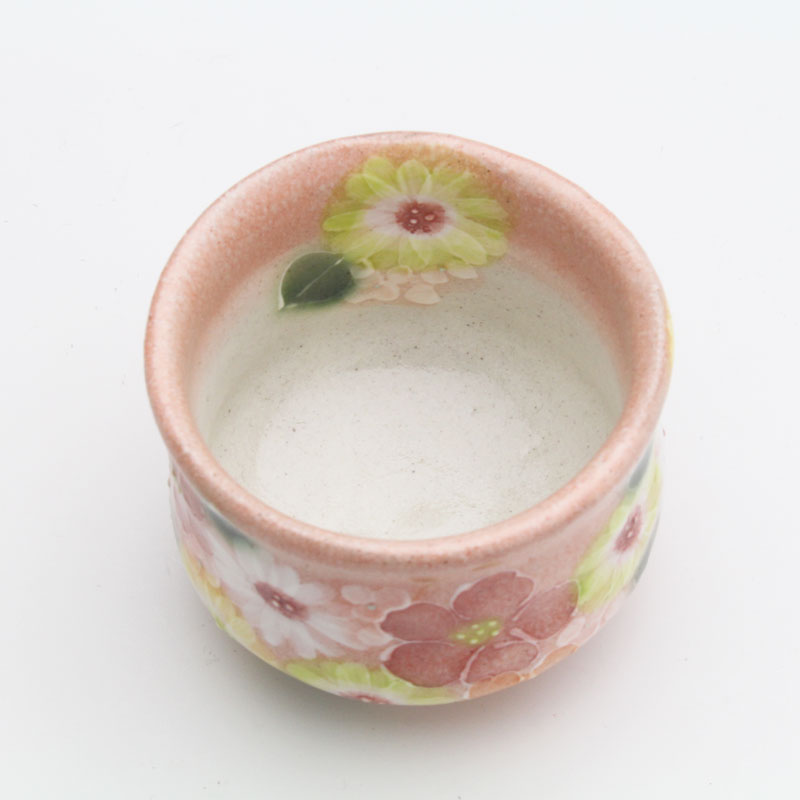 【紅彩花化粧 平型ぐい呑】瀬戸焼 和食器 食器...の紹介画像3