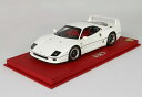 【平日即日発送可能】BBR 1/18 Ferrari フェラーリ F40 1987 bianco P18151F 2001500102049 ミニカー モデルカー 送料無料