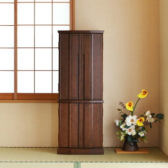 国産仏壇サウロ2タモ15×40号和室設置イメージ