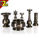 【浅草店OPEN記念★P2倍】日本製 仏具 セット ミニ モダン 仏具セット 富士型 しおん彫 漆黒光色 6点セット 2.5寸 3.0寸 3.5寸 4.0寸 3...