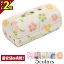 【P2倍★スーパーSALE限定】美濃焼筒香彩器 筒型香炉 なでしこ【美濃焼 筒型 香彩器 仏具 お盆 お彼岸 なでしこ 撫子】お(3)