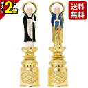 【P2倍★マラソン限定】仏像 総木製純金箔 京型彩色 両大師 吹蓮華 3.5寸〜6.0寸 浄土宗 木彫